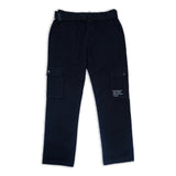 CAVIO Boys Cotton Solid Cargo Trousers Navy