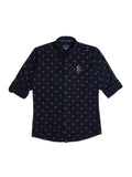 Boys Comfort Conversational Printed Pure Cotton Casual Shirt