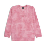 CAVIO Boys Cotton Printed Full Sleeves Round Neck Sweatshirt - Pink
