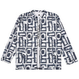 CAVIO Boys Cotton Blend Printed Full Sleeves Zipper Jacket and T-Shirt Blue