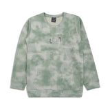 CAVIO Boys Cotton Printed Full Sleeves Round Neck Sweatshirt - Green