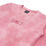 CAVIO Boys Cotton Printed Full Sleeves Round Neck Sweatshirt - Pink