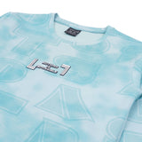 CAVIO Boys Cotton Printed Full Sleeves Round Neck Sweatshirt - SeaGreen