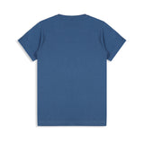 CAVIO Boys Cotton Lycra Printed Full Sleeves Shirt and T-Shirt Blue