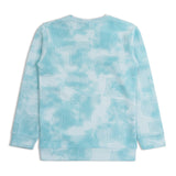 CAVIO Boys Cotton Printed Full Sleeves Round Neck Sweatshirt - SeaGreen