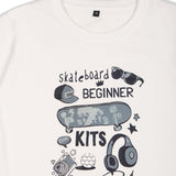 CAVIO Boys Cotton Blend Printed Full Sleeves Zipper Jacket and T-Shirt Blue