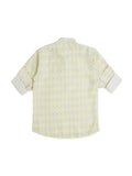 Boys Comfort Conversational Printed Pure Cotton Casual Shirt