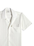 Cotton Blend Half Sleeves Plain Shirt & Shorts Clothing