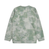CAVIO Boys Cotton Printed Full Sleeves Round Neck Sweatshirt - Green