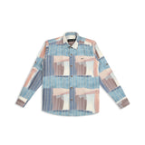 CAVIO Boys Cotton Lycra Printed Full Sleeves Shirt and T-Shirt Blue