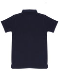 Boys Blue Polo Collar Pure Cotton T shirt