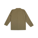 CAVIO Boys Cotton Blend Full Sleeves Zipper Jacket and T-Shirt OliveGreen