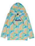 Boys Tie & Dye Dyed Hooded Pure Cotton T shirt with Pyjamas