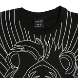 CAVIO Cotton Half Sleeves Animal Print Tshirt & Shorts Clothing Set