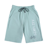 CAVIO Cotton Blend Half Sleeves Printed Tshirt & Shorts Clothing Set Green