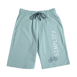 CAVIO Cotton Blend Half Sleeves Printed Tshirt & Shorts Clothing Set Green