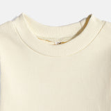 CAVIO Cotton Full Sleeves Leather Fit & Flare dress - Brown