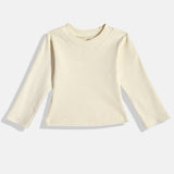 CAVIO Cotton Full Sleeves Leather Fit & Flare dress - Brown