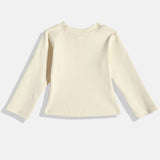 CAVIO Cotton Full Sleeves Leather Fit & Flare dress - Brown