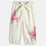 CAVIO Cotton Full Sleeves Floral dress with Jacket - Pink