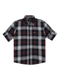 Boys Comfort Tartan Checked Casual Cotton Shirt