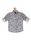 Boys Comfort Printed Casual Shirt - -