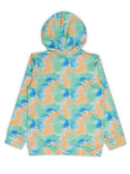 Boys Tie & Dye Dyed Hooded Pure Cotton T shirt with Pyjamas