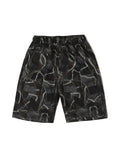 Boys Printed Pure Cotton Shirt with Shorts