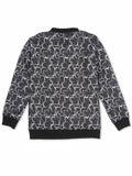 Boys Geometric Lightweight Bomber Jacket with T shirt