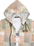 Boys Comfort Checked Hooded Pure Cotton Casual Shirt With T Shirt