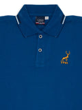 Boys Blue Polo Collar Pure Cotton T shirt