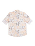 Boys Comfort Floral Printed Pure Cotton Casual Shirt