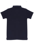 Boys Blue Polo Collar Pure Cotton T shirt