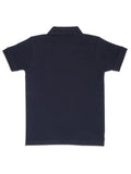 Boys Blue Polo Collar Pure Cotton T shirt