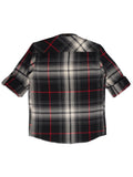 Boys Comfort Tartan Checks Pure Cotton Casual Shirt With T Shirt