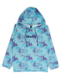 Boys Tie & Dye Printed Hooded Pure Cotton T-Shirt With Trousers