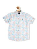 Boys Comfort Tie & Dye Cotton Shirt with T Shirt