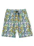 Boys Printed Hooded T shirt With Shorts Set