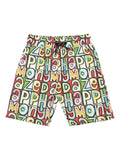 Boys Printed Hooded T shirt With Shorts Set