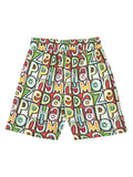 Boys Printed Hooded T shirt With Shorts Set