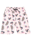 Boys Printed Hooded Pure Cotton T-shirt with Shorts