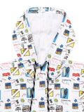 Boys Printed Hooded Pure Cotton T-shirt with Shorts