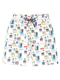 Boys Printed Hooded Pure Cotton T-shirt with Shorts