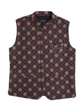 Boys Embellished Pure Cotton Nehru Jackets