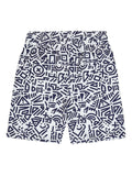 Boys Printed Pure Cotton T shirt With Shorts