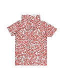 Boys Abstract Printed Pure Cotton T shirt with Shorts