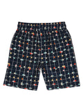 Boys Checked Pure Cotton T shirt With Shorts