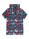 Boys Abstract Printed Pure Cotton T shirt with Shorts