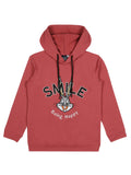 Boys Bugs Bunny Printed Hooded Cotton Sweatshirts