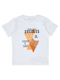 Boys Comfort Floral Printed Pure Cotton Casual Shirt with T Shirt